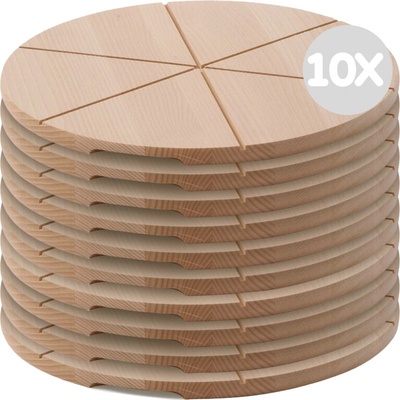 Hendi Zvýhodněný multipack - 10x Prkno na pizzu - ø500 mm