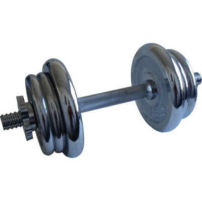 Acra chromová Činka jednoruční 15 kg 25 mm