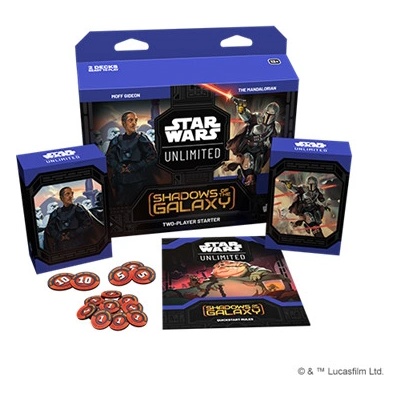 Star Wars: Unlimited Shadows of the Galaxy Two Player Starter Box