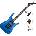 Jackson JS22 Dinky Arch Top AH Basic SET Metallic Blue Електрическа китара