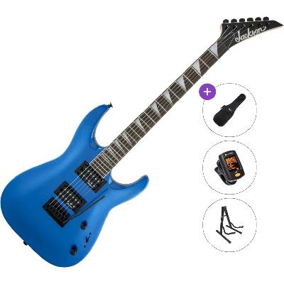 Jackson JS22 Dinky Arch Top AH Basic SET Metallic Blue Електрическа китара