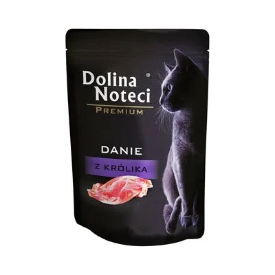 Dolina Noteci Adult Cat Rabbit - Пауч за израснали котки със заек 85 гр