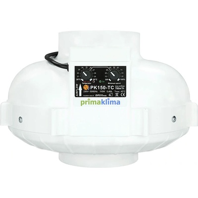 Prima Klima Вентилатор PK150-TC с контролер на темп. Ø150mm 760m3/h