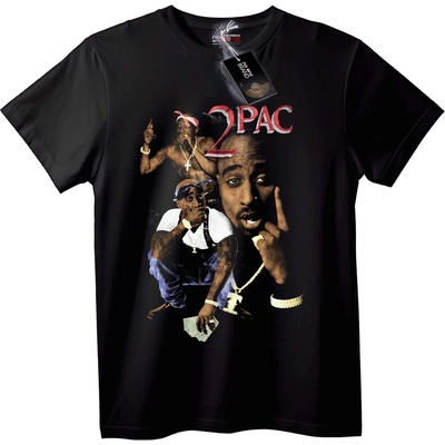 NOONEBRAND Тениска 2Pac Легендарен - 7XL, White