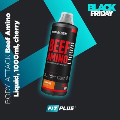 Body Attack Beef Amino Liquid 1000 ml