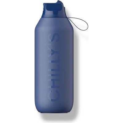 Chilly's Bottles Termoláhev velrybí modrá edice Series 2 Flip 500 ml