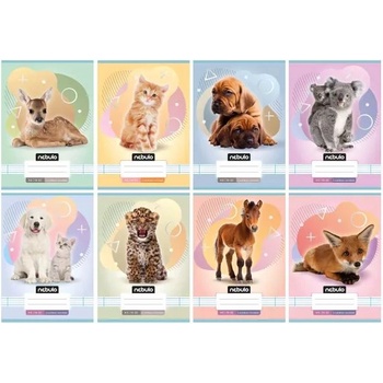 Nebulo Небуло: тетрадка с квадратчета, А5 - различни (nr-Ám-a5)