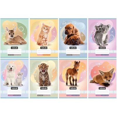 Nebulo Небуло: тетрадка с квадратчета, А5 - различни (nr-Ám-a5)