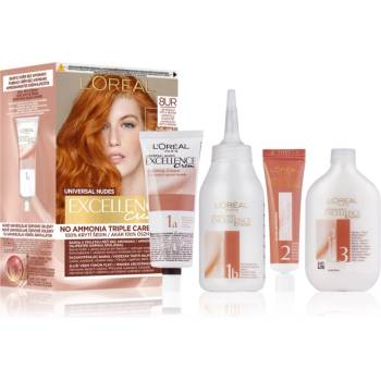 Image 1 of L'Oréal Excellence Universal Nudes перманентната боя за коса цвят 8UR Universal Copper Light