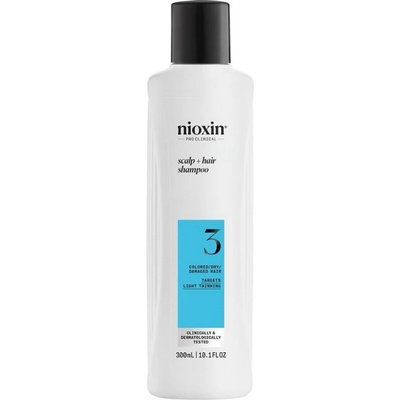 Nioxin System 3 Scalp + Hair Shampoo Light Thinning Шампоани 300ml