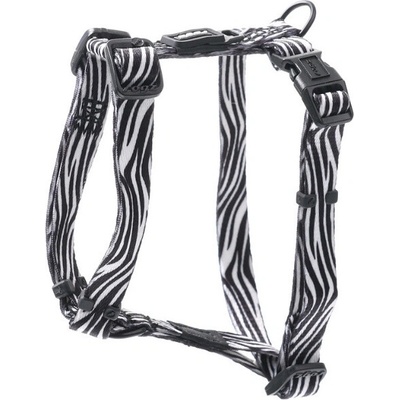 Rogz Fusion Safari Classic postroj Zebra