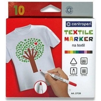 Popisovač CENTROPEN 2739/10 sada textil