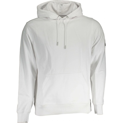 Calvin Klein J30J314036 mikina s kapucí bílá