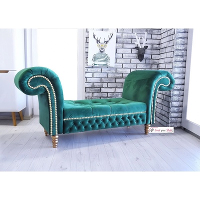 Leňoška LONGUE Velvet Green