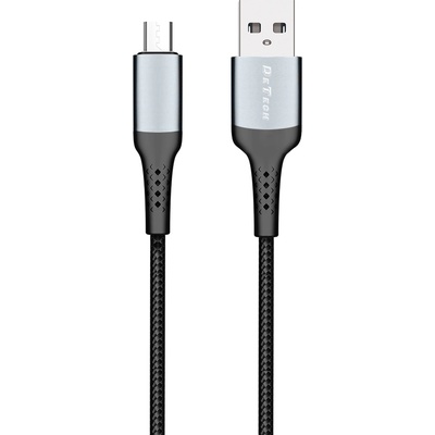 DeTech Кабел за данни DeTech DE-43M3, Micro USB, 3.0m, Black - 40262 (DE-40262)