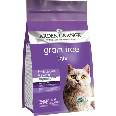 Arden Grange Adult Cat Light with kura brambory 2 kg