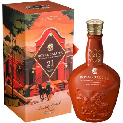 Royal Salute The Polo Estancia Edition 21y 40% 0,7 l (kazeta)