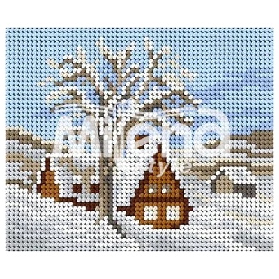 Milena Style Снежно утро - гоблен със схема