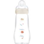 MAM Feel Good Glass Baby Bottle стъклено шише против колики 2m+ Beige