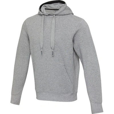 Unisex mikina s kapucí Arora Žíhaná šedá