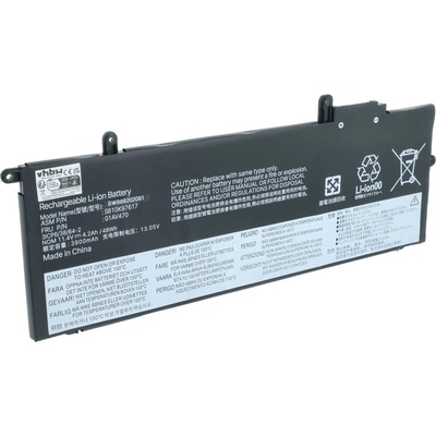 VHBW Батерия за Lenovo ThinkPad A285 / X280, 4200 mAh (888202091)