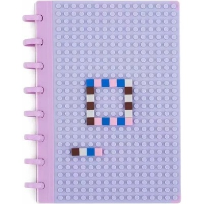 Brick Základní deska se sešitem obalem a kostkami A5 linkovaný