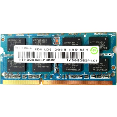 RAMAXEL SODIMM DDR3 4GB 1600MHz CL11 RMT3020EC58E9F-1333