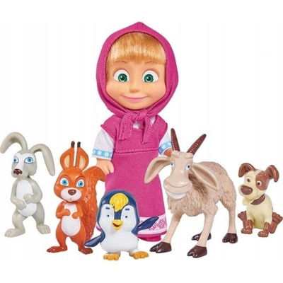 Simba Máša a medvěd 12 cm