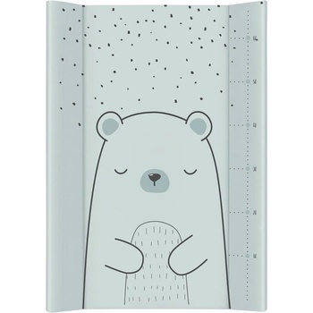 KikkaBoo Мека PVC подложка за повиване 70х50см Bear with me Mint (31108060041)