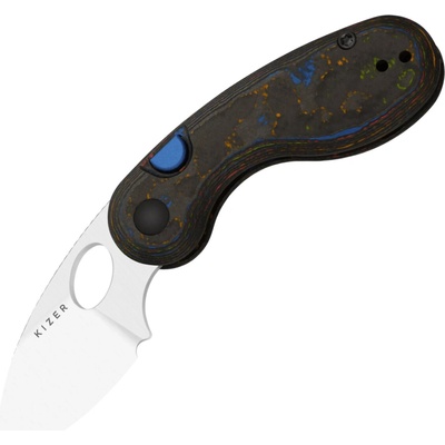 Kizer Microbe M390, Satin, Camo Carbon 80's Ki2742A1