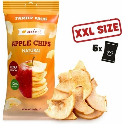 Mixit Velké jablečné chipsy Natural 140 g