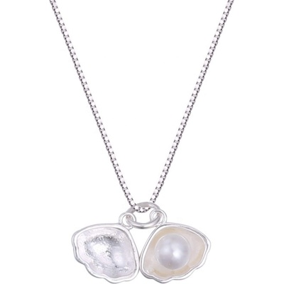 Silenti Jewelry Сребърно колие "Морска Мида