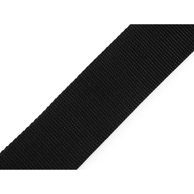 Stoklasa Popruh polypropylenový šíře 50 mm tloušťka 2 mm Balení: 5 m, Varianta: 1 černá 1 černá