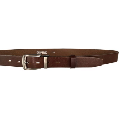 Penny Belts pánský kožený opasek 30-100-2-506 hnědý