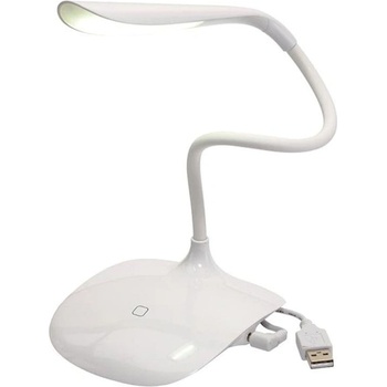 TOPS Настолна лампа Swan, LED, USB, бяла (2050200032)