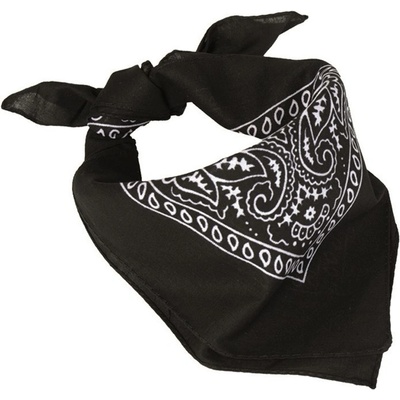 Šatka bandana Western čierna