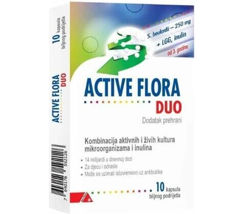 Active Flora Duo 10 kapsúl
