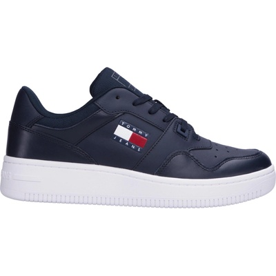 Tommy Hilfiger RETRO BASKET ESSENTIAL tmavo modrá biela červená