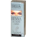 Delia Henna prášková barva na obočí a řasy Black 1,5 g