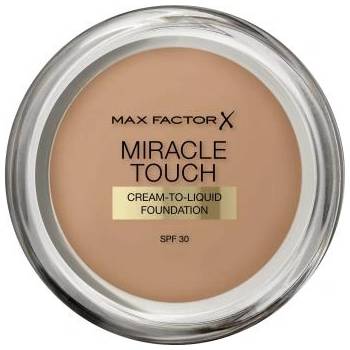 MAX Factor Miracle Touch Cream-To-Liquid SPF30 хидратиращ кремообразен фон дьо тен 11.5 g нюанс 083 Golden Tan