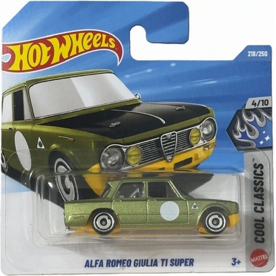 Mattel Hot Wheels Alfa Romeo Giulia TI Super Case L