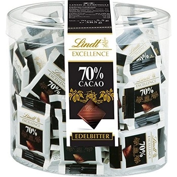 Lindt Hořká čokoláda mini se 70% 70 x 5,5 g
