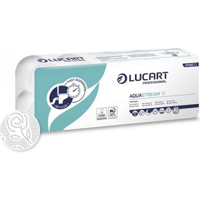 LUCART Aquastream 10 2-vrstvy 10 ks