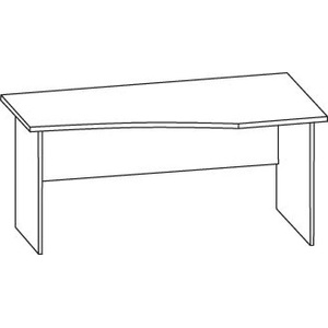  Бюро Класик M. 1.2. 160x90x70x74 cm плот 18 mm (M)