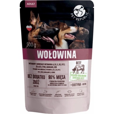 Pet Republic Adult Beef 500 g