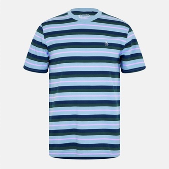 Image 1 of Original Penguin Тениска Original Penguin Men's Regular Fit Stripe T-Shirt - Faded Denim