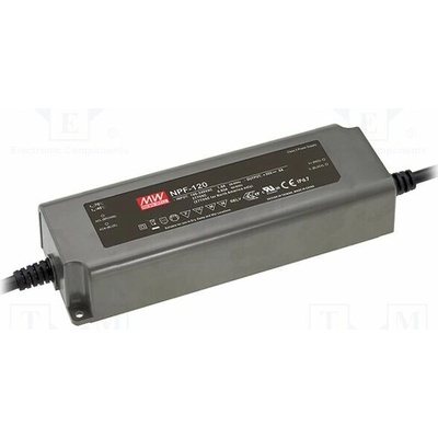 MEAN WELL NPF-120-12 Napájecí zdroj: spínaný; LED; 120W; 12VDC; 10A; 90÷305VAC; IP67