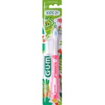 Sunstar Детска четка за зъби Gum Kids - Розова с капаче, 2+ години (1683653)