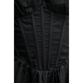 Bardot Рокля Bardot ESRA в черно къса разкроена 59840DB (59840DB)