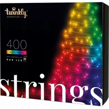 Twinkly Strings 400 ks 32 m múdre žiarovky na stromček RGB Wi-Fi Bluetooth TWS400STP-BEU